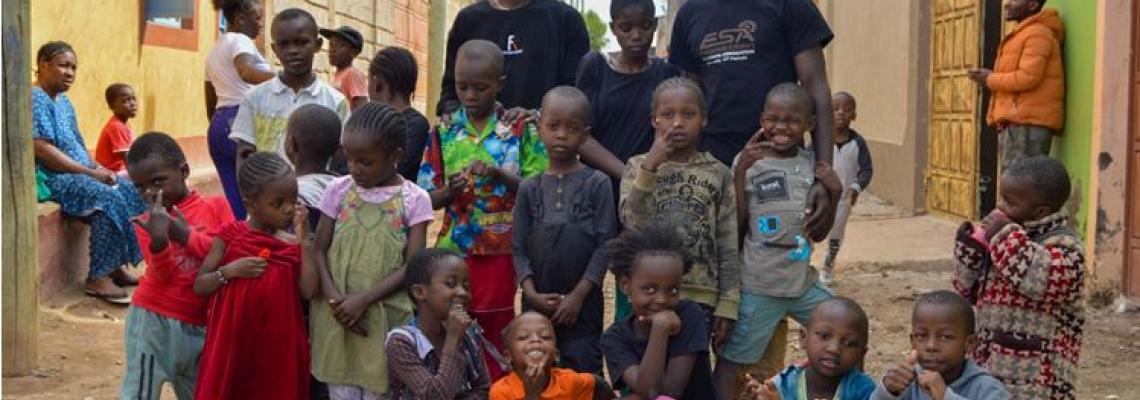section of ebesa official with tree house children